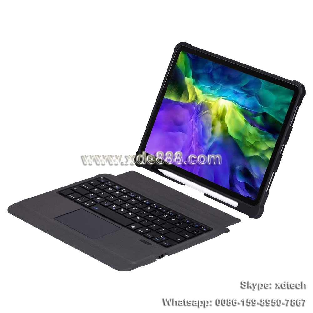 Touchpad keyboard For iPad Bluetooth Magic keyboard Cases Magnetic Ultra Slim Cover