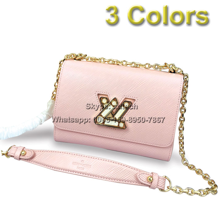 Louis Vuitton Twist Bags MM PM Sizes Chain Bags