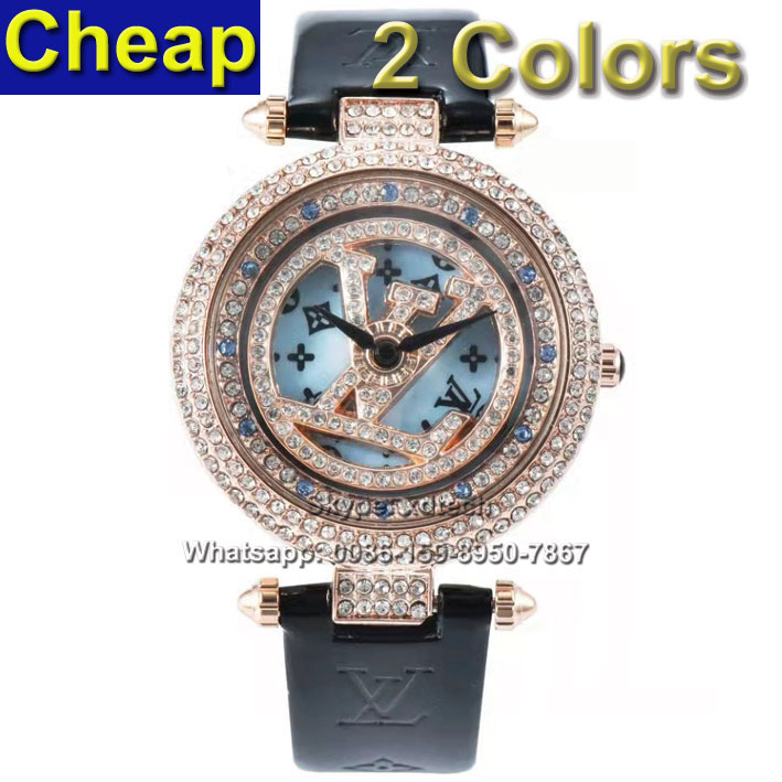 Colorful Lady Watches Louis Vuitton Watches Lady Jewleries Women Wrist